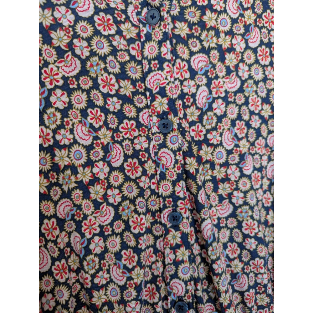 Boden Pink Floral Midi Dress - Picture 5 of 12